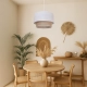 Bueno lampa wisząca 1xE27 beż, jasny brąz MLP1826