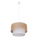 Bueno lampa wisząca 1xE27 beż, jasny brąz MLP1827 Milagro