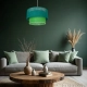 Bueno lampa wisząca 1xE27 ciemna zieleń, oliwkowa zieleń MLP1828