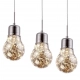 Bulb lampa wisząca 15W LED 900lm 3500K chrom ML136