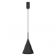 Capital Black lampa wisząca 1xGX53 czarna MLP0964 Milagro