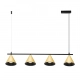 Cone lampa wisząca 4xGU10 złota ML1125