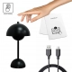 Costa lampka nocna 3W LED 300lm CCT 3000K-6000K czarna ML2271