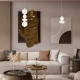 Daphne lampa wisząca 36W LED 4619lm 3000K złota ML0863