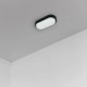 Davo Owal oprawa kanałowa IP64 8W LED 720lm 4000K czarna EK1039