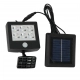 Depo naświetlacz solarny IP44 1.05W LED 200lm 6500K czarny EKO0616 Milagro