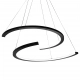 Doublemoon lampa wisząca 30W LED 1950lm 4000K czarna ML1178