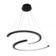 Doublemoon lampa wisząca 30W LED 1950lm 4000K czarna ML1178