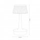 Easy lampka nocna 1.5W LED 100lm CCT 3000K-6000K biała ML2287