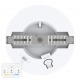 Evora Round lampa sufitowa 6W LED 420lm CCT 3000K, 4000K, 6000K biała ML1786