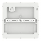 Evora Square lampa sufitowa 12W LED 840lm CCT 3000K, 4000K, 6000K biała ML1792