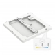 Evora Square lampa sufitowa 12W LED 840lm CCT 3000K, 4000K, 6000K biała ML1792