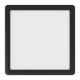 Evora Square lampa sufitowa 12W LED 840lm CCT 3000K, 4000K, 6000K czarna ML1795
