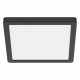 Evora Square lampa sufitowa 12W LED 840lm CCT 3000K, 4000K, 6000K czarna ML1795