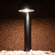 Eye lampa solarna stojąca IP44 0.06W LED 5lm 3000K czarna EKO1455