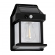Filo kinkiet solarny IP44 0.1W LED 5-100lm 3000K czarny EKO0726 Milagro