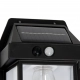 Filo kinkiet solarny IP44 0.1W LED 5-100lm 3000K czarny EKO0726