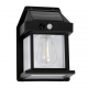 Filo kinkiet solarny IP44 0.1W LED 5-100lm 3000K czarny EKO0726