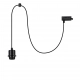 Hang Track lampa wisząca do szynoprzewodu 1F 1XE27 czarna ML2278 Milagro