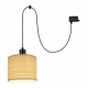 Hang Track lampa wisząca do szynoprzewodu 3F 1XE27 czarna ML2280