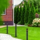 Harlem lampa stojąca IP44 1xE27 czarna EKO1712