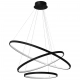 Hoop lampa wisząca 93W LED 4000K czarna ML1543 Milagro