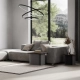 Hoop lampa wisząca 93W LED 4000K czarna ML1543