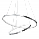 Hoop lampa wisząca 51W LED 4000K chrom ML1550