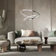 Hoop lampa wisząca 51W LED 4000K chrom ML1550