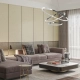 Hoop lampa wisząca 93W LED 4000K chrom ML1551