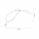 Infinity lampa wisząca 21W LED 1200lm 4000K czarna ML1574