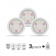 Jojo lampka podszafkowa 0.6W LED 50lm CCT 3000K-6000K, RGB biała EKB1438