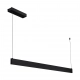 Linea lampa wisząca 36W LED 1800lm CCT 3000K, 4000K, 5700K czarna ML1784 Milagro