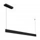 Linea lampa wisząca 36W LED 1800lm CCT 3000K, 4000K, 5700K czarna ML1784