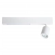 Magnet lampa sufitowa 5W LED 550lm CCT 3000K, 4000K czarna ML1131 Milagro