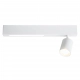 Magnet lampa sufitowa 5W LED 550lm CCT 3000K, 4000K czarna ML1131