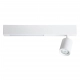 Magnet lampa sufitowa 5W LED 550lm CCT 3000K, 4000K czarna ML1131