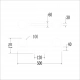 Magnet lampa sufitowa 13W LED 1430lm CCT 3000K, 4000K czarna ML1136