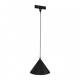 Magnetic Track Pendant Cone do szynoprzewodów magnetycznych 24V 7W LED 420lm 4000K czarny ML2156