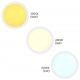 Maq lampa sufitowa IP40 50W LED 5400lm CCT 3000K, 4000K, 6500K biała ML1664