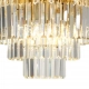 Milano lampa sufitowa 6xE14 złota ML1023