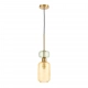 Molly lampa wisząca 1xE14 bursztynowy ML1823 Milagro