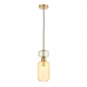 Molly lampa wisząca 1xE14 bursztynowy ML1823