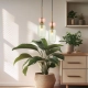 Molly lampa wisząca 1xE14 zielony ML1824