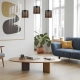 Morgan lampa wisząca 3xE27 czarna, złota ML1801