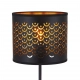 Morgan lampa podłogowa 1XE27 czarna, złota ML2237