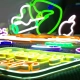Neon Eko-Flex IP65 5W LED/0.5m światło pomarańczowe pomarańczowy EKF0569