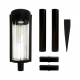 Path lampa solarna stojąca IP44 0.1W LED 5lm 3000K czarna EKO1454