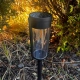 Path lampa solarna stojąca IP44 0.1W LED 5lm 3000K czarna EKO1454