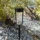 Path lampa solarna stojąca IP44 0.1W LED 5lm 3000K czarna EKO1454